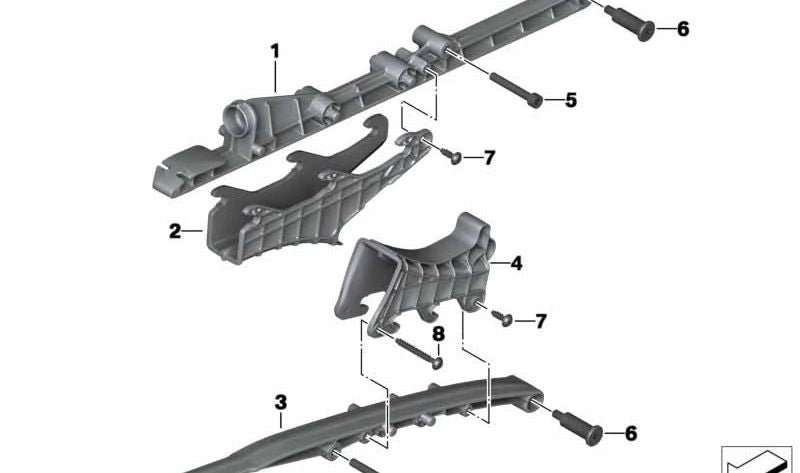 Vite PT OEM 33358544815 per BMW Motorrad C 400 Sport, C 650 Sport, C 650 GT. BMW Motorrad originale.