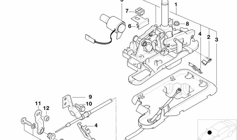 BMW Protective Cover Series 3 E46 (OEM 51168238583). Original BMW.
