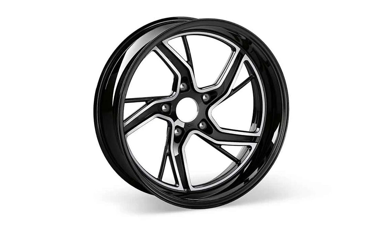 Option 719 OEM 36319898656 Roues en alliage sportif pour BMW Motorrad R Ninenet, R Nine Pure, R Ninenet Scabler, R Ninenet Racer, R Ninenet Urban G / S. BMW original Motorrad.