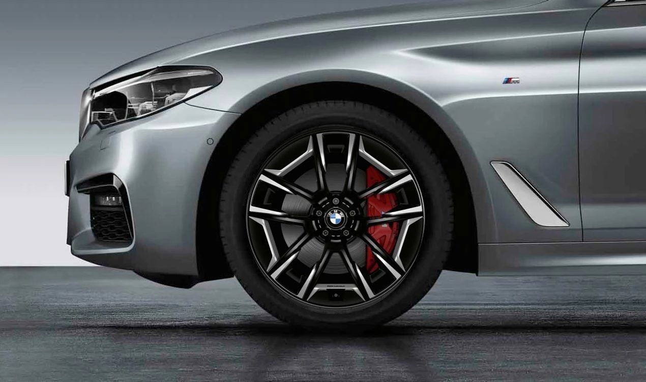 Llantas de aleación 20" Aerodynamik 1001L jet black OEM 36116895212 para BMW G30 y G31. Delantera, diseño original BMW. Incluye tapa de buje y tornillos. No requiere TÜV. Original BMW.