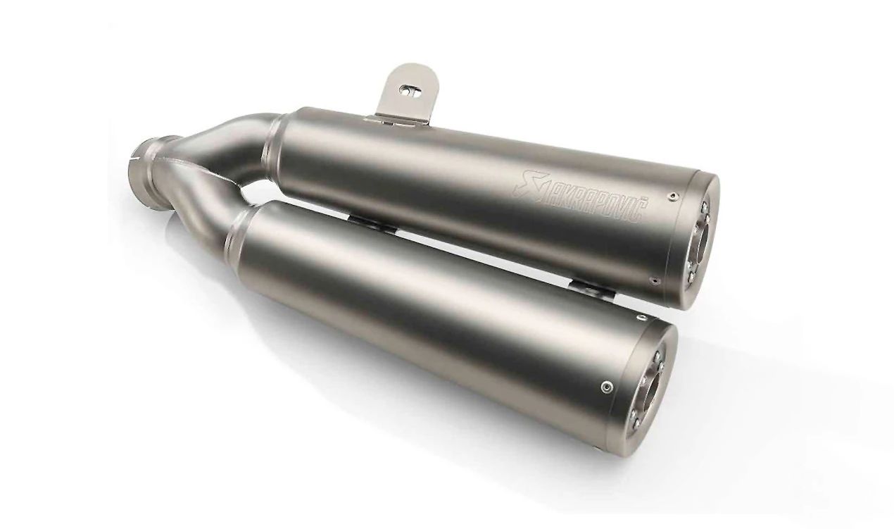 Silenciador trasero OEM 18518356968 para BMW Motorrad R NineT (K21) 2016-2020. Original BMW Motorrad.