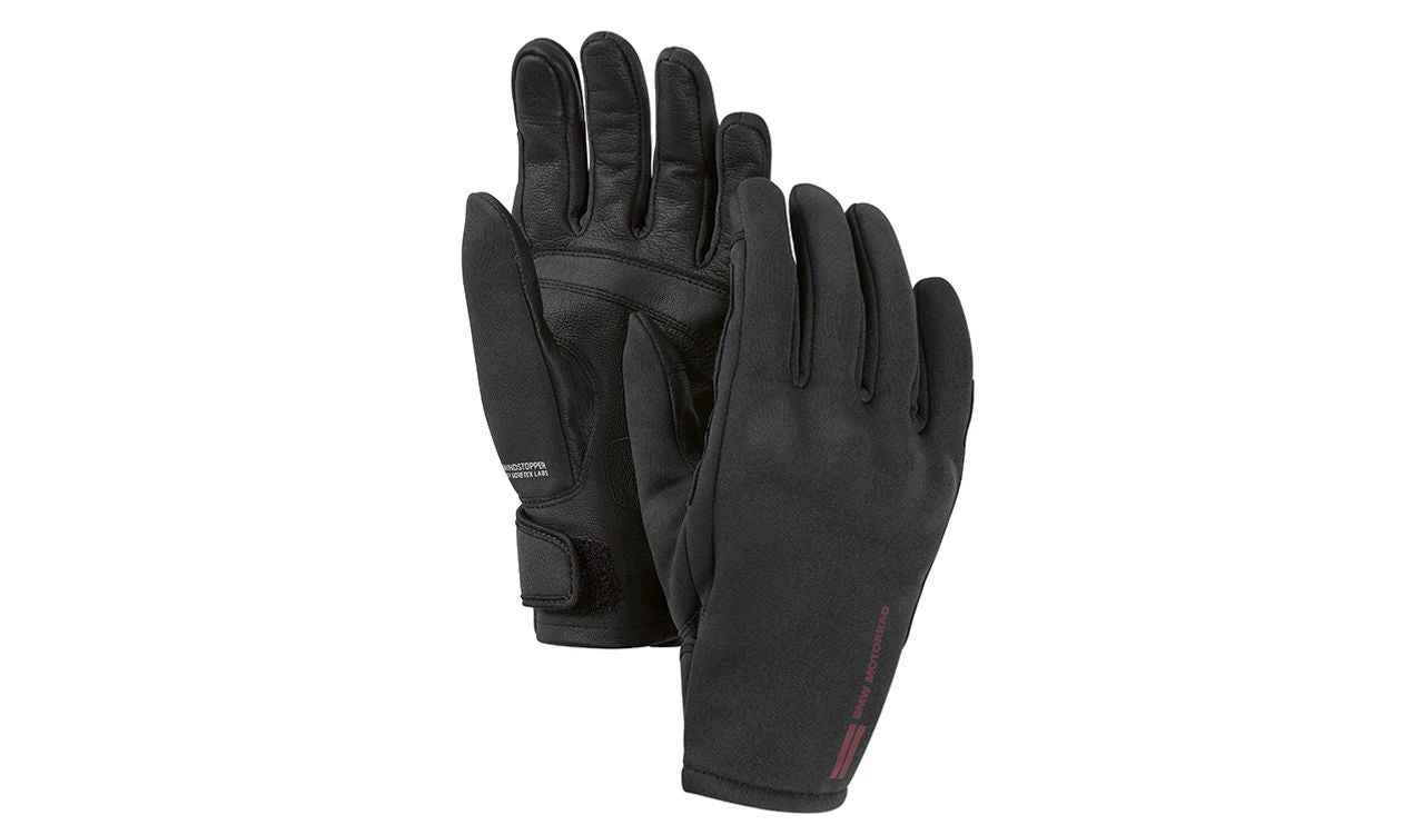 Luvas Atlanta GORE-TEX tamanho 10 pretas para BMW. Originais BMW Motorrad.