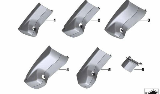 Cable duct for BMW F25, F26 (OEM 51169209681). Original BMW