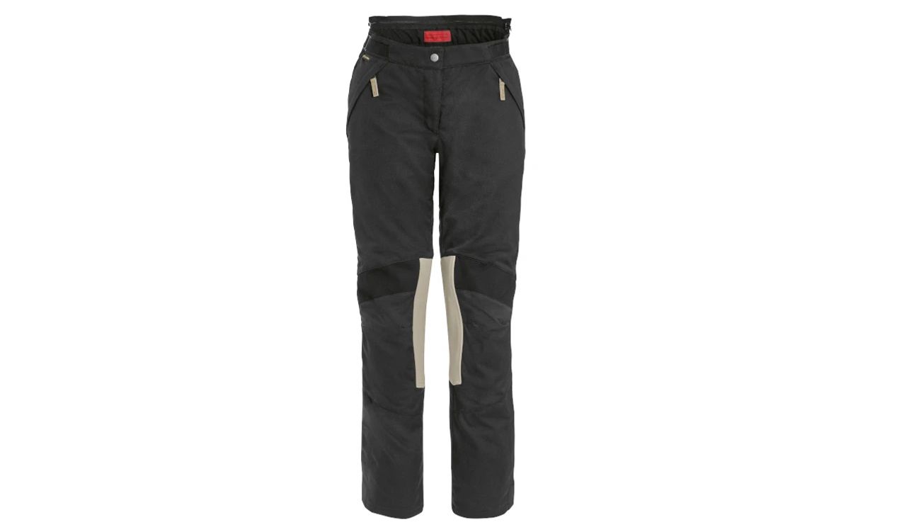 Pantalón impermeable GS Puna Gore-Tex mujer OEM 76135A80E07 para BMW Motorrad {R1200GS, R1250GS, F750GS, F850GS, G310GS, y más modelos}. Protección AA con protecciones NP3 extraíbles. Original BMW Motorrad.