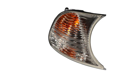 Indicador de dirección delantero derecho blanco OEM 63137165858 para BMW Serie 3 E46 (316Ci, 316i, 316ti) y más. Original BMW.
