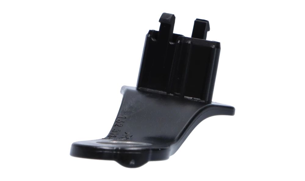 Soporte derecho para faro delantero OEM 63126949634 para BMW E60, E60N, E61, E61N. Repuesto original BMW.