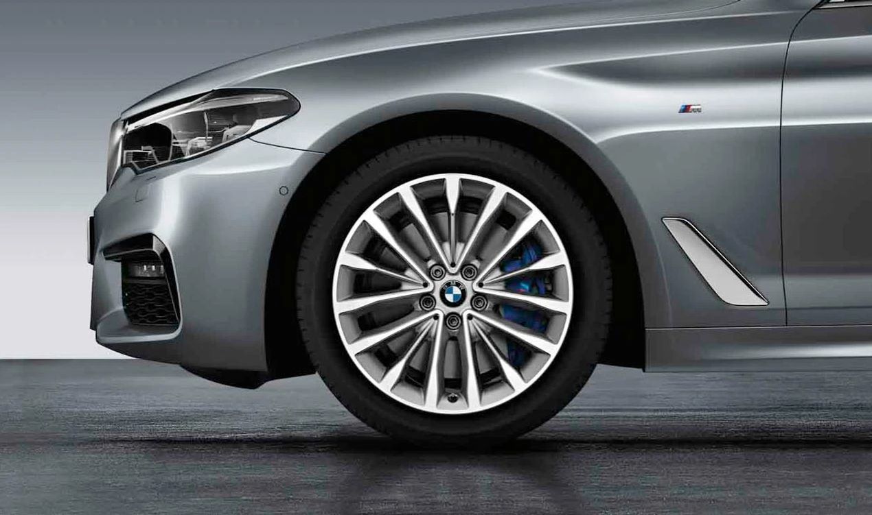 Ensemble de roues d'hiver complet W-Radio 632 OEM 10026635B pour BMW G30, G30N, G31, G31N. Pas compatible avec les freins M Performance 19 "Ni G31 PHEV. BMW original.