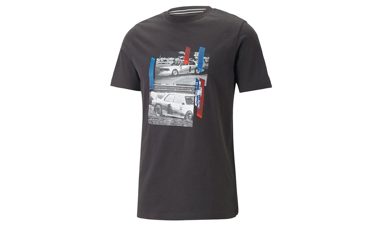 T -Shirt graphique M Motorsport Taille xl Couleur Puma Black OEM 5331430 pour BMW. BMW d'origine.