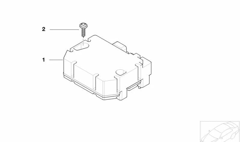 Runde Kopfschraube M6x18 OEM 6791836650 für BMW E36 318i, 320i {alle kompatiblen Modelle}. Original BMW.