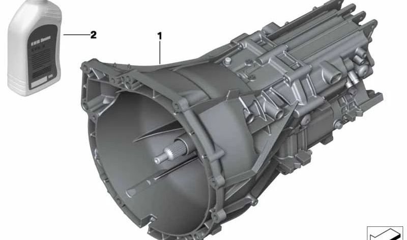 Caja de cambios manual 6 velocidades OEM 23008637976 para BMW F22, F22N, F23, F30N, F31N, F32, F32N, F33, F33N, F36, F36N. Original BMW.