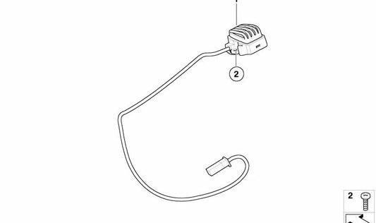 OEME AVELLANADA HEADING SCREW 07149151106 FOR BMW E85, E86. Original BMW.