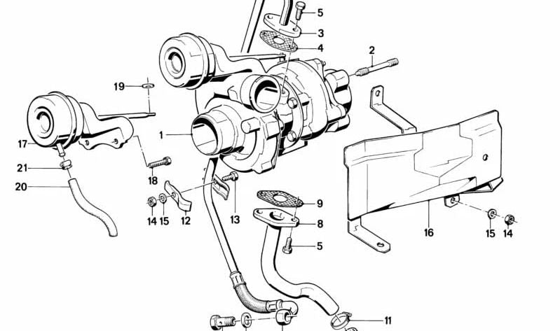 Unità di controllo per BMW 5 E28 Serie (OEM 11651705122). BMW originale