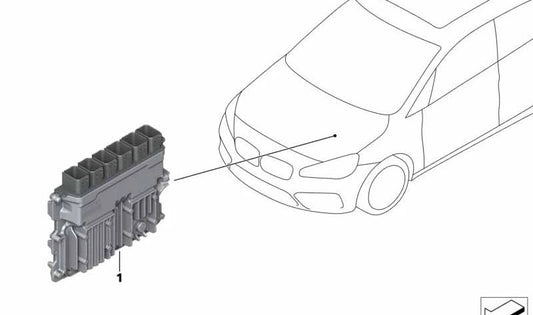 Unidad de mando electrónica motor OEM 12145A5D1B0 para MINI F55, F56, F57, F60, Clubman F54… y más. Original MINI.