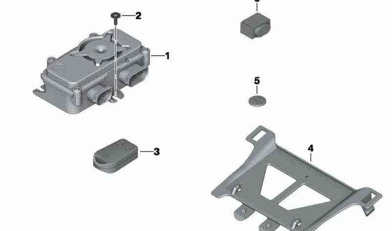 Soporte OEM 65757718385 para motos BMW F 800 GT, F 800 S, F 800 ST, F 800 R. Original BMW Motorrad.