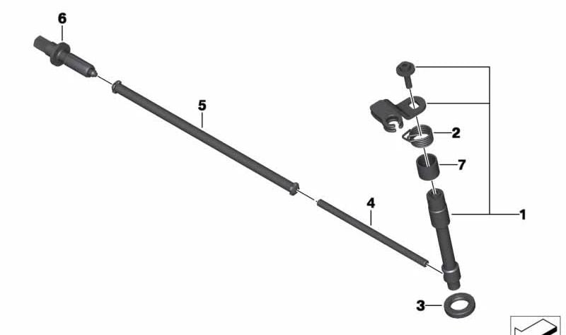 Pieza de presión OEM 21527710919 para BMW Motorrad S 1000 RR, S 1000 R, S 1000 XR y HP4 Race. Compatible con modelos SK42, SK46, SK47, SK49 y SK60. Original BMW Motorrad.