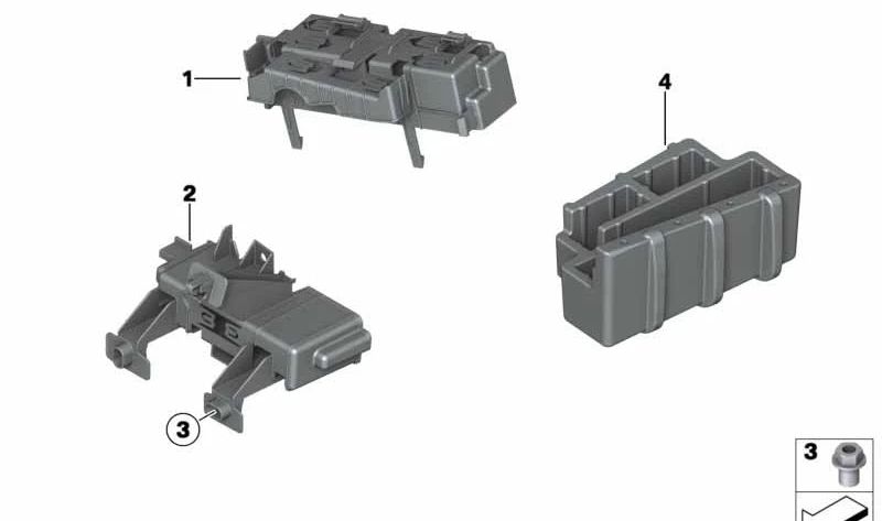 Revestimiento maletero OEM 61359217232 para BMW X3 F25 (modelos sDrive18d, xDrive20d). Original BMW.