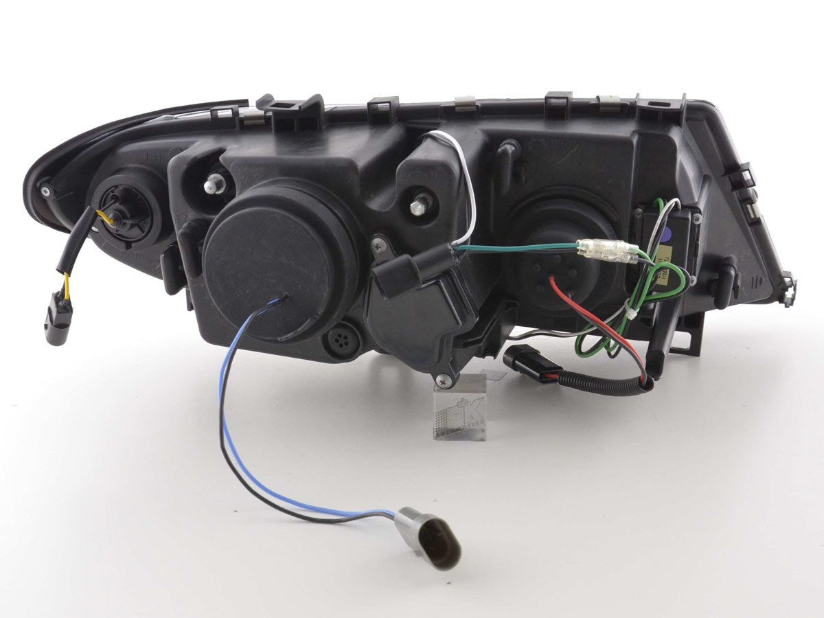 Angel Eye Faros per BMW 3 E46 Berlina/Touring 02-05 in nero