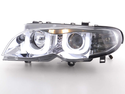 Faros Angel Eyes BMW Serie 3 E46 Berlina/Touring 02-05 cromados