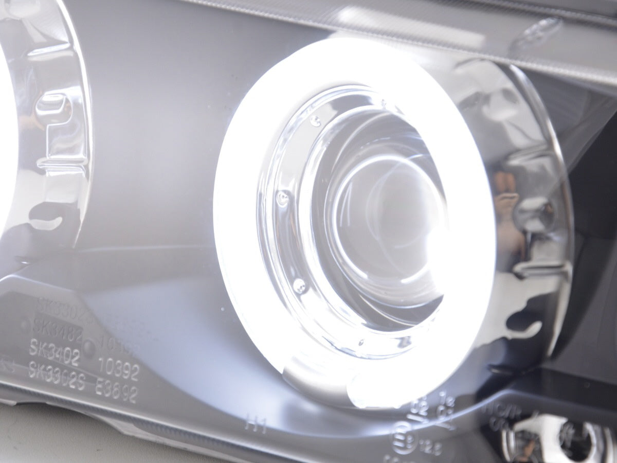 Faros delanteros ojos de angel CCFL BMW Serie 3 E36 Coupé/Cabrio 92-98 negro