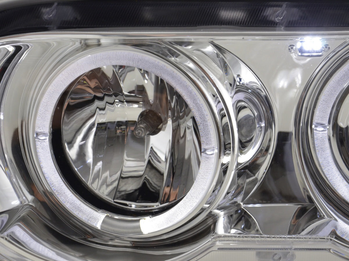 Faros delanteros delanteros BMW X5 E53 98-02 cromados