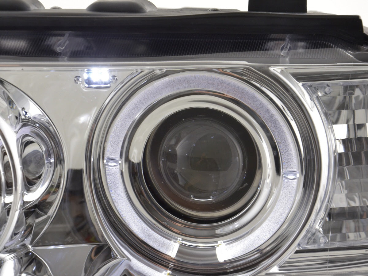 Faros delanteros delanteros BMW X5 E53 98-02 cromados