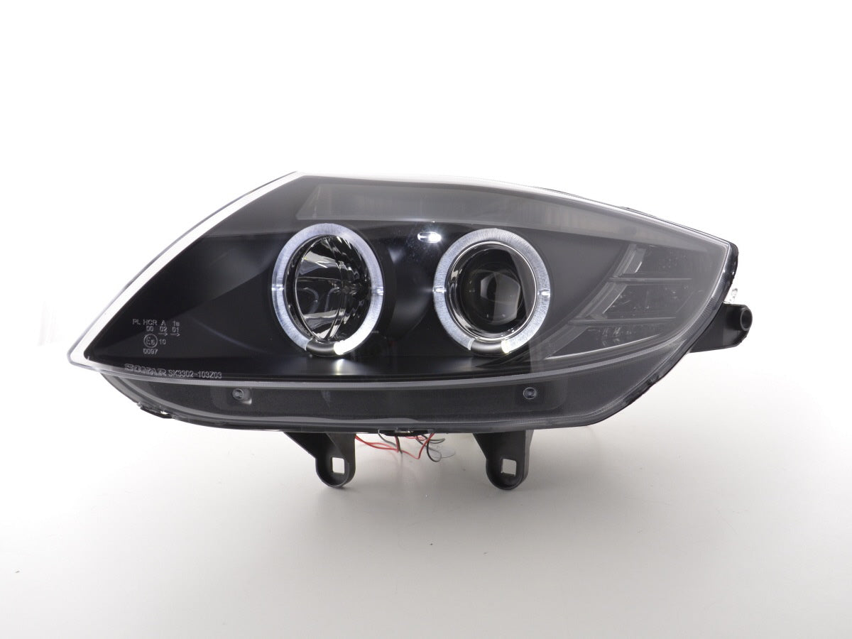 Faros Delanteros Bmw Z4 E85 / E86 03-08 Negro Lights > Headlights