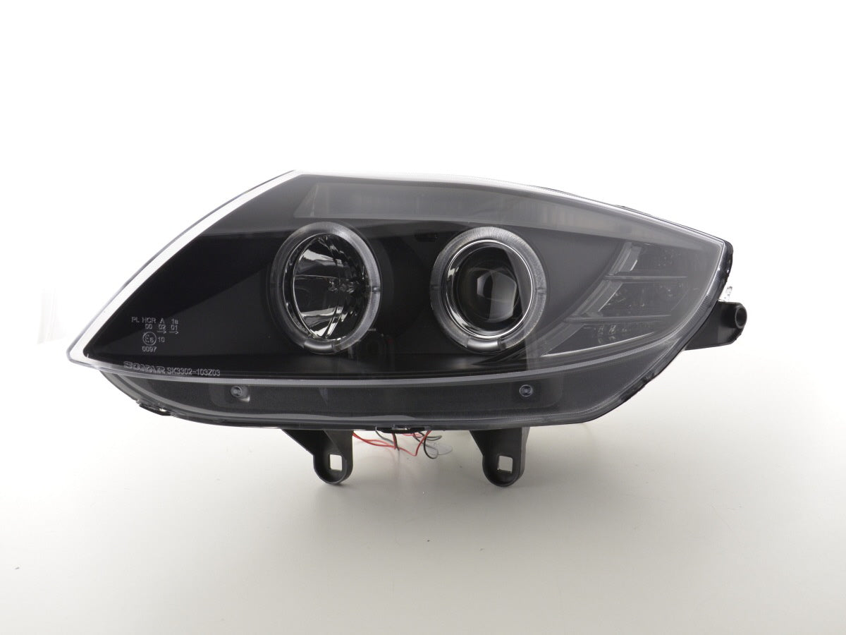 Faros Delanteros Bmw Z4 E85 / E86 03-08 Negro Lights > Headlights