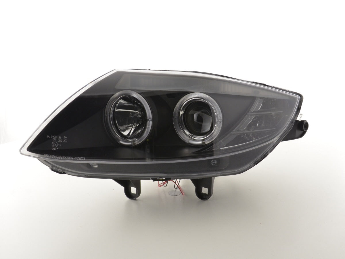 Faros Delanteros Bmw Z4 E85 / E86 03-08 Negro Lights > Headlights