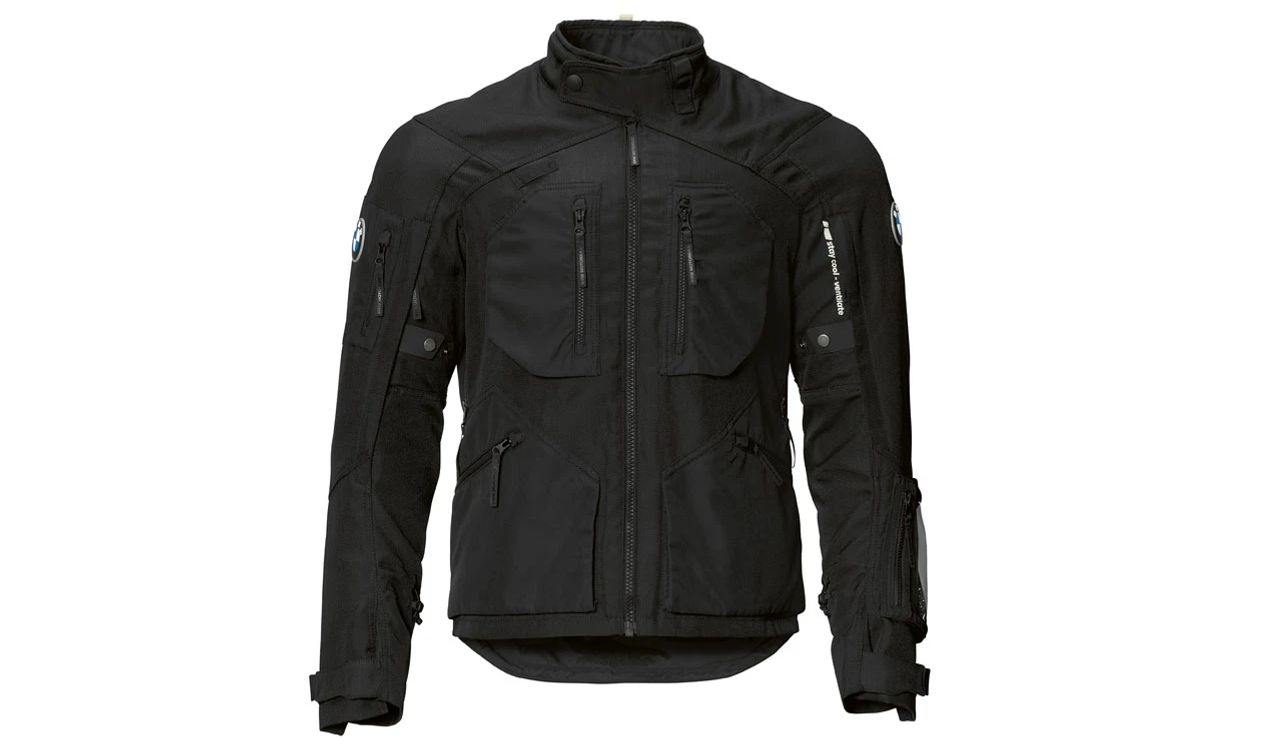 GS Rally Gore-Tex Jacket Size 106 Black OEM 76117913229 For all BMW motorcycles. Original BMW Motorrad.