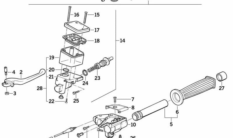 Cilindro con Pistón para varios modelos/series de BMW (OEM 32722310786). Original BMW