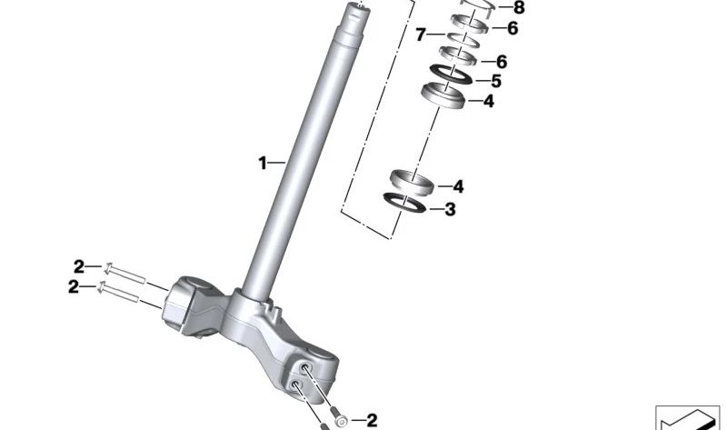 Arandela de goma OEM 31428548983 para BMW Motorrad C 400 X, C 400 GT, F 750 GS, F 800 GS y F 850 GS. Original BMW Motorrad.