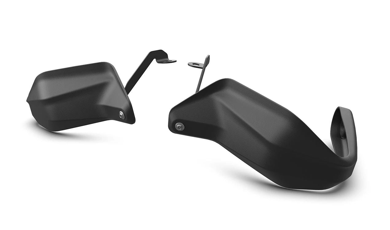 OEM Black Hand Protector 77315B4EEE35 für BMW C 400 GT (K08), C 400 x (K09) Motorräder. Originaler BMW Motorrad.