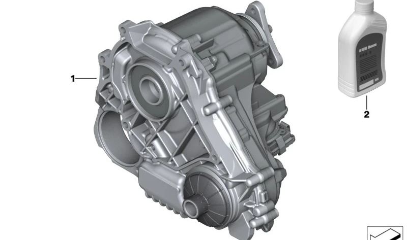 OEM Transfer Case 27107889034 for BMW G30, G31, G32, G11, G12, G14, G15, G16, G05, G06, G07. Genuine BMW