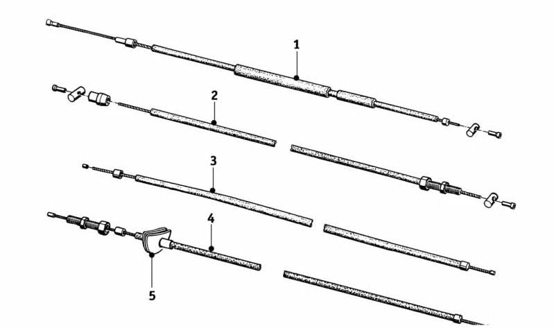 Cable del acelerador OEM 13212072355 para BMW E30, E34, E24, E32. Compatible con motores M20 y M30. Pieza original BMW.