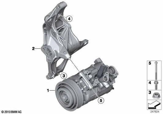 ASA-Schraube OEM 07129907036 für BMW F20, F21, F30, F31... und mehr. Original BMW.