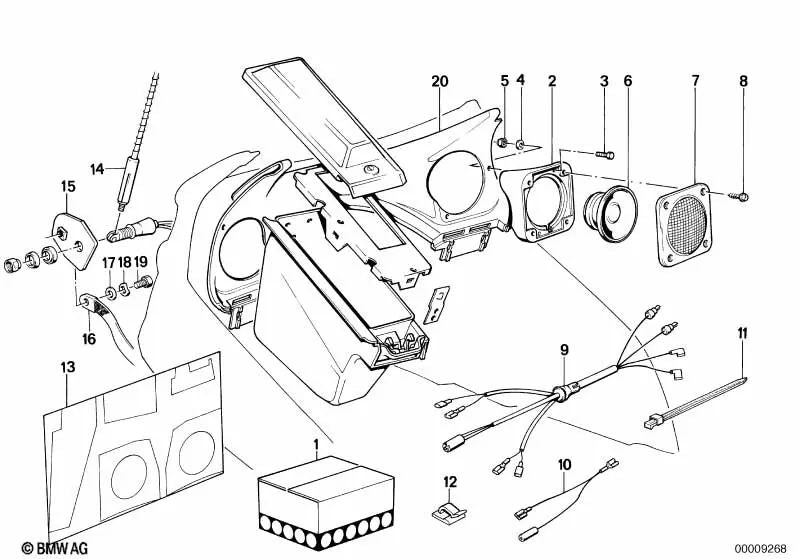 Parafuso sextavado OEM 07119904498 para BMW 3' E21, E46, E90, 5' E34, E60, Z3 E36, Z4 E85... e muito mais. BMW genuíno.