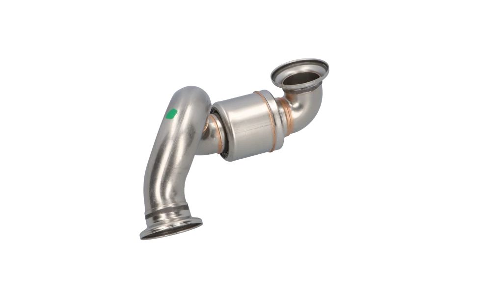 Tubería de recirculación de gases OEM 11712354039 para BMW E87 (118d, 120d) y E46 (318d). Compatible con motores diésel M47S. Original BMW.