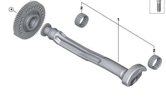 Engranaje del motor OEM 11278585216 para BMW F20, F21, F40, F45, F46, F48, F39, F55, F56, F57, F54, F60. Compatible con versiones 114d, 116d. Original BMW.