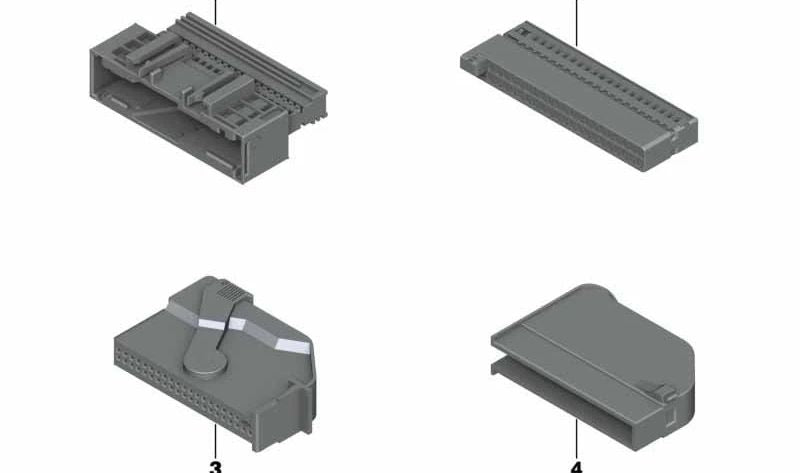 Caperuza de 42 polos OEM 61136905185 para MINI R50, R53, R56, F56, F55, F54, R57, F57, F60, U25… y más. Original MINI.