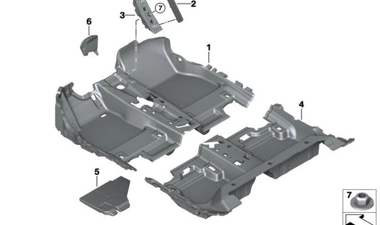 Resapies für BMW F40, F44, F45, F46, F48, F39 (OEM 51477360302). Original BMW.