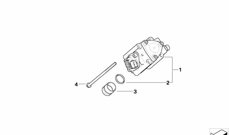 Bomba de alta presión de combustible OEM 13517560364 para BMW F10, F11, F12, F13, F20, F21, F22, F23, F25, F26, F30, F31, F32, F33, F34, F36, F48, F87. Original BMW.