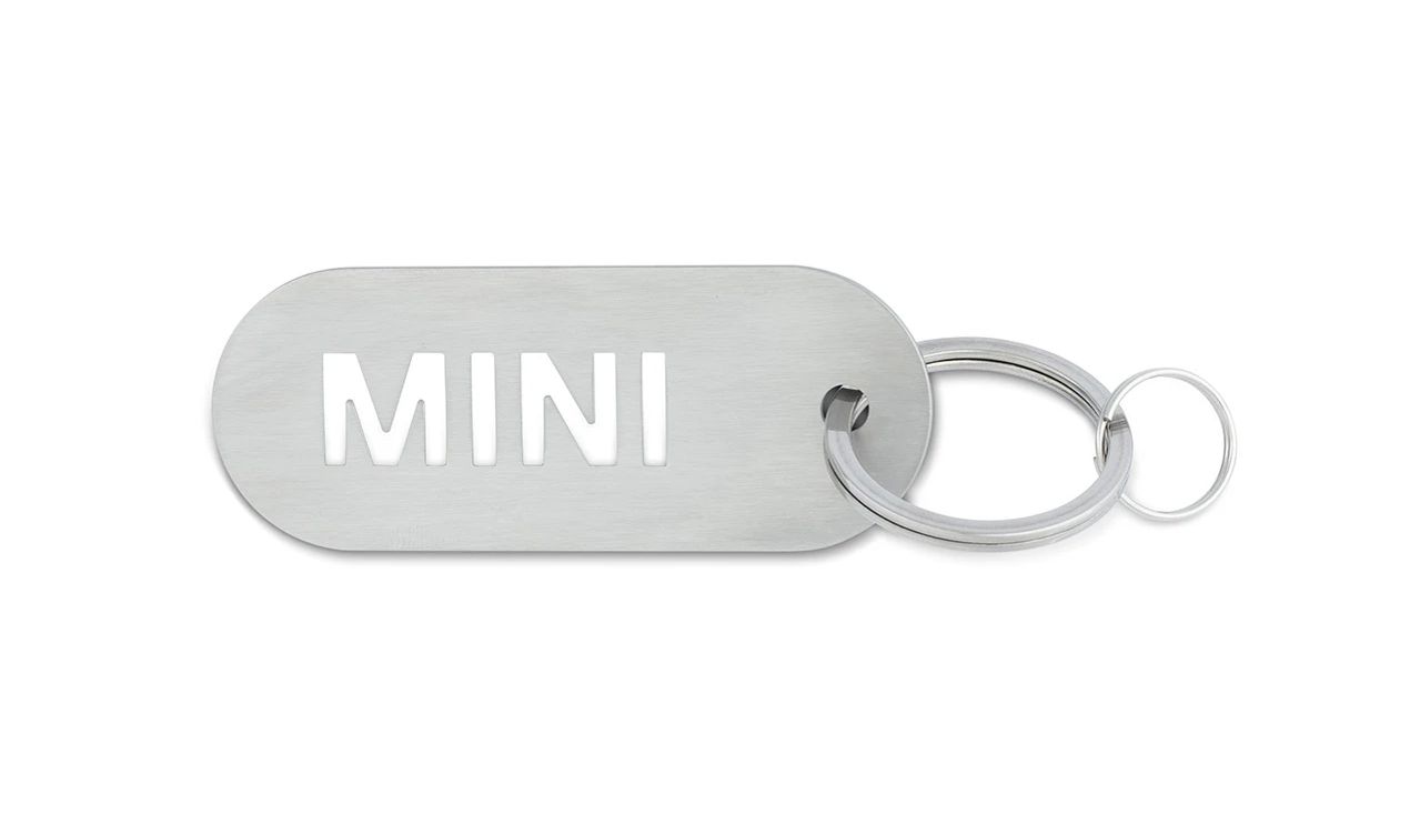 Llavero con logotipo MINI OEM 80275B54F33 para BMW y MINI. Original MINI.