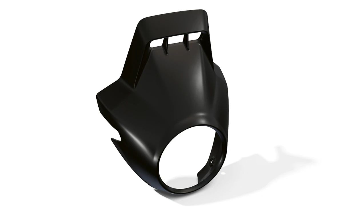 Boîtier de rétroviseur droit OEM 46635B64F39 pour motos BMW R1200GS, F750GS, R1250GS... et plus. BMW Motorrad d'origine.