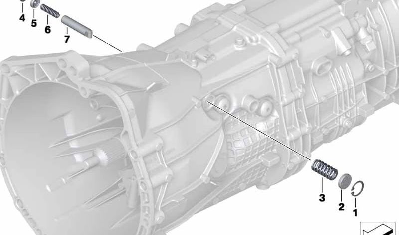 Muelle de presión OEM 23108609215 para BMW E82, E88, F20, F21, F22, F23, F87, E90, E91, E92, E93, F30, F31, F34, F80, G20, G21, F32, F33, F36, F82, F83, F10, F11, G30, G31, E84, G29. Original BMW.