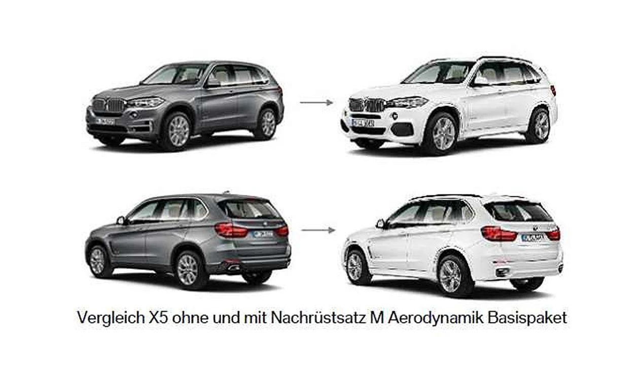 Kit aerodinámico M original OEM 51952356907 para BMW F15 (X5).