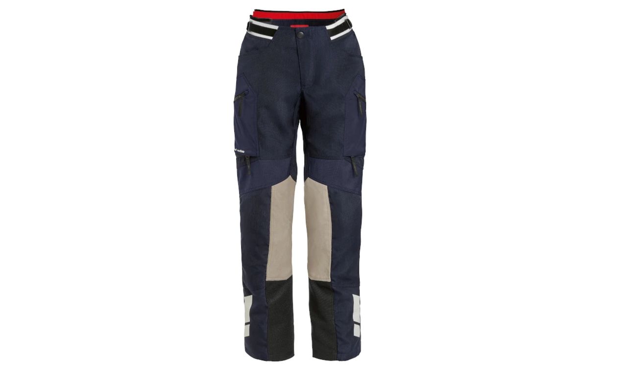 Pantalón GS Rallye Gore-Tex azul oscuro talla 58 OEM 76115A80C11 para todas las motos BMW. Original BMW Motorrad.