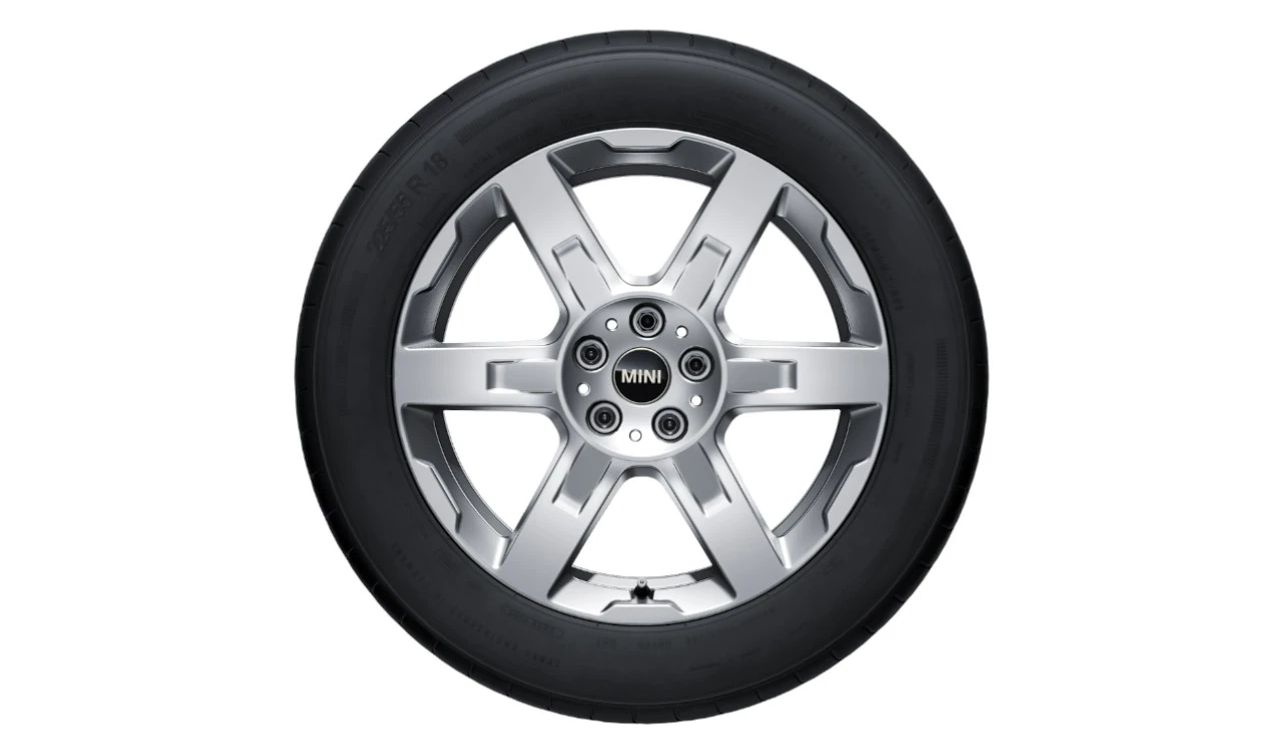 Juego de llantas y neumáticos de invierno 18" diseño Asteroid Spoke 944 con Pirelli Cinturato para MINI Countryman U25 {C11, C12, C72, D61, D62, E41, E42, S ALL421, S ALL422, SE ALL451}. Original MINI. OEM 10026521B.