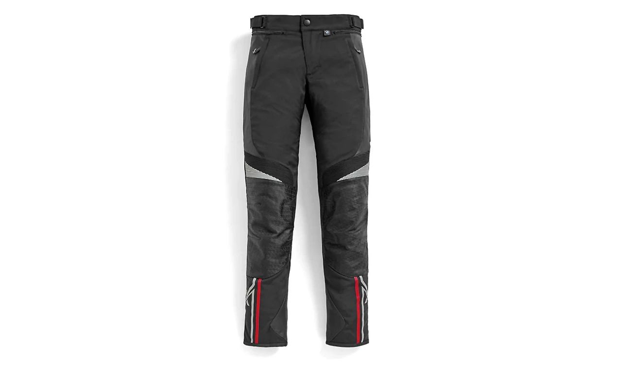 Pantalón XRide OEM 76111540240 para BMW Motorrad {R1250GS, F850GS, F750GS, S1000XR, R1200GS, G310GS, R nineT, K1600, F900XR, CE04, R18, C400X, C400GT}. Ropa de moto original BMW Motorrad con protecciones y ajuste deportivo.