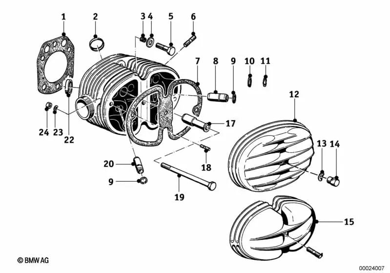BMW E46, F30, E70 (OEM 11120022168). Original BMW
