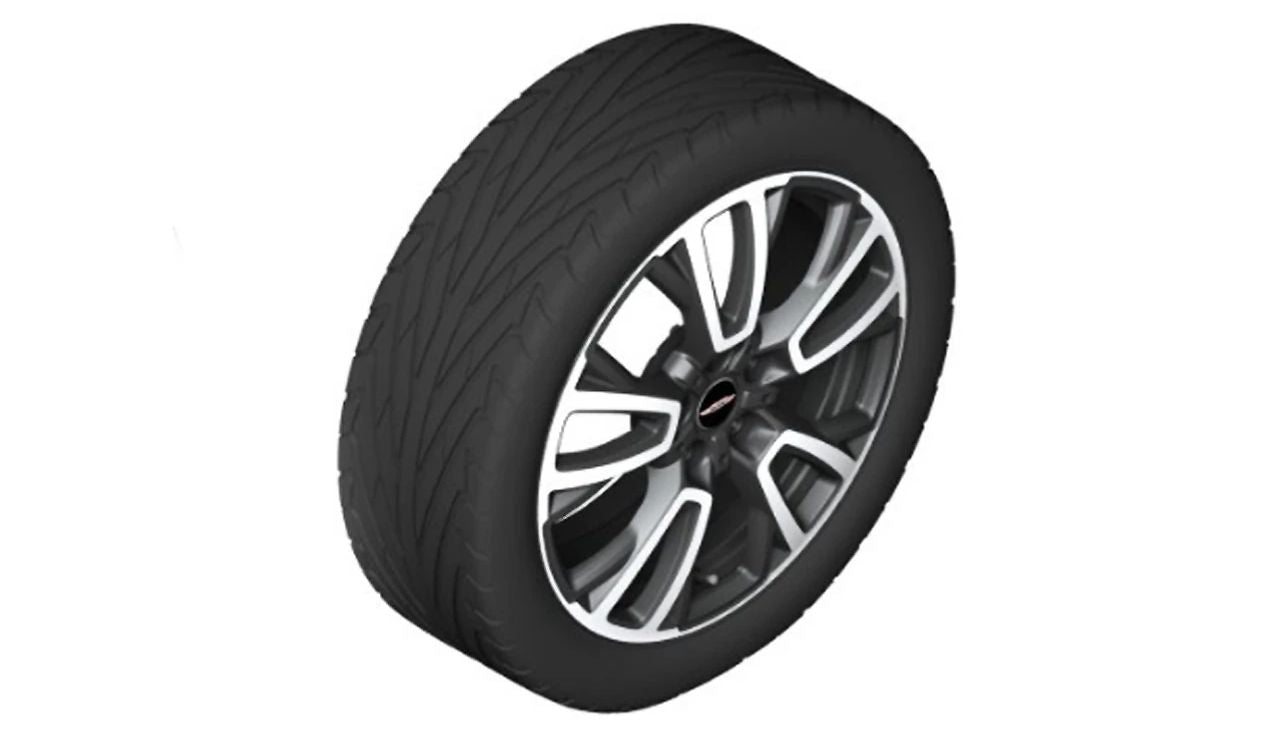 Cerchio in alluminio Uni Spoke 902 Jet Black OEM 36106898049 per MINI F56 LCI, F57 LCI. MINI originale.